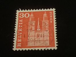 Grossmünster Zürich ZNr. 360 - 1960 Vollstempel Locarno