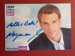Norman Kalle Autogramm signiert Fotopostkarte 10x15cm