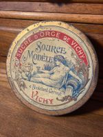 Boite Sucre d'Orge de Vichy Blechdose antik