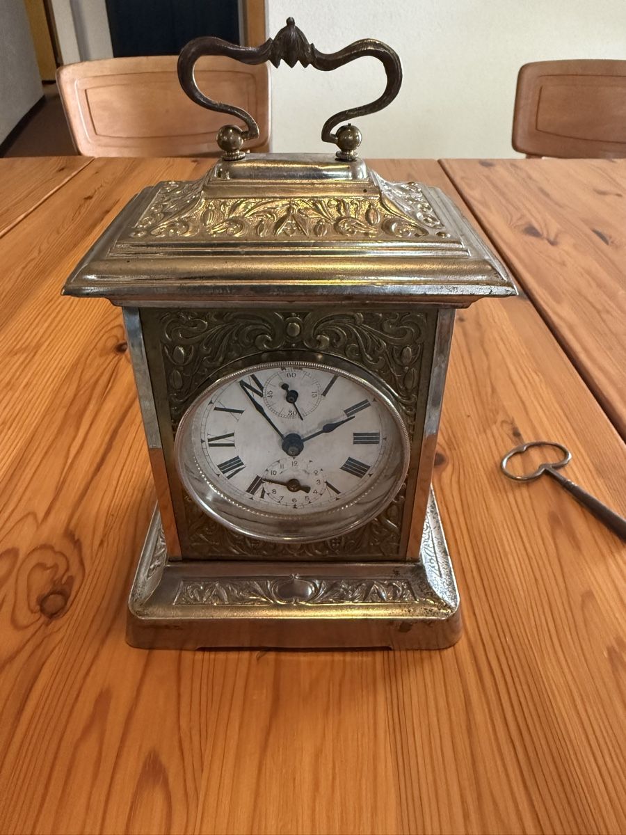 Orologi da terra & Orologi da parete: Pendulette d’officier mécanique  – Usato da Pompaples venduto da cel_gg6l