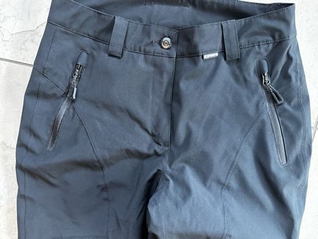 Pantalon de ski Icepeak noir, taille 36, parfait état!