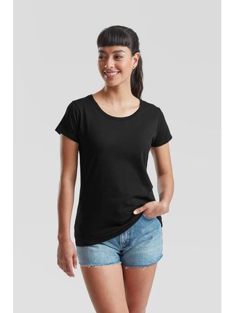 Damen T-Shirt Fruit of the Loom, Gr M