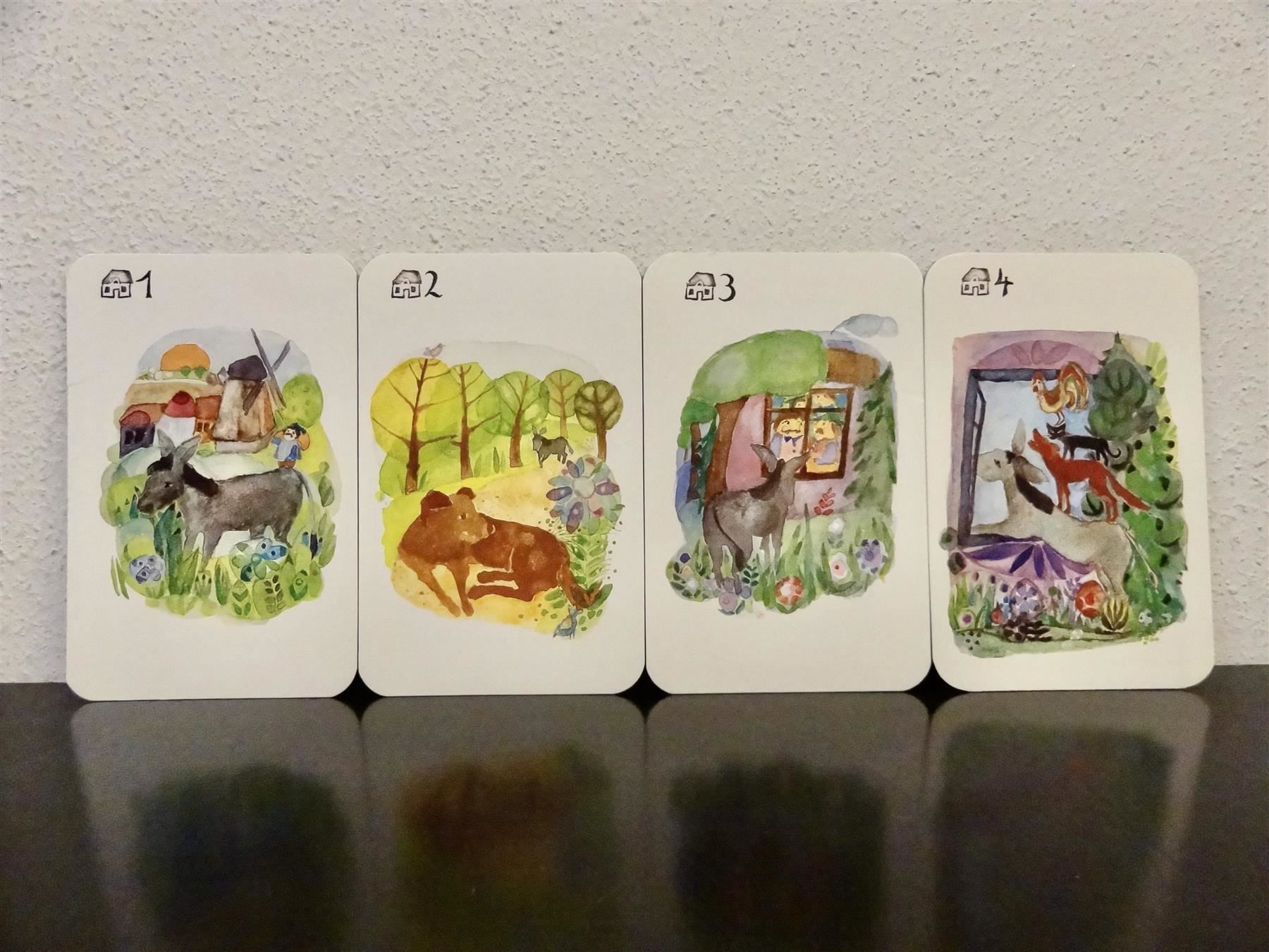 Giochi: schönes altes Quartett MÄRCHEN – Usato da Kerzers venduto da wisaundso 4
