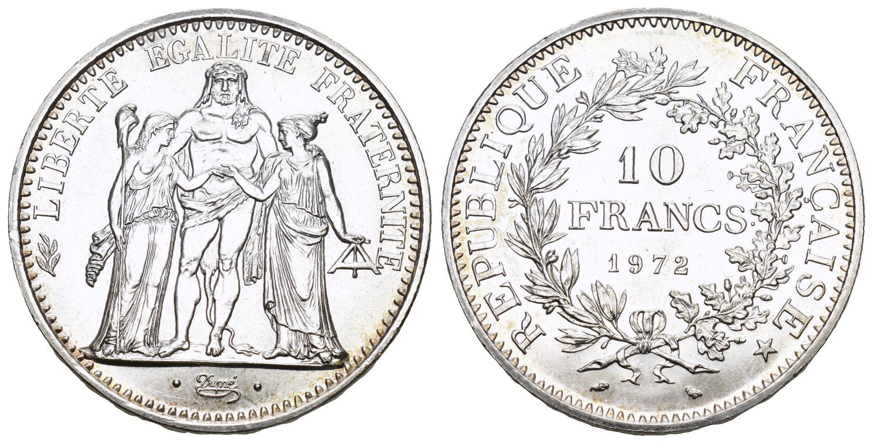 Tutti le monete: Frankreich 1972 – Usato da Bern venduto da numismatictops