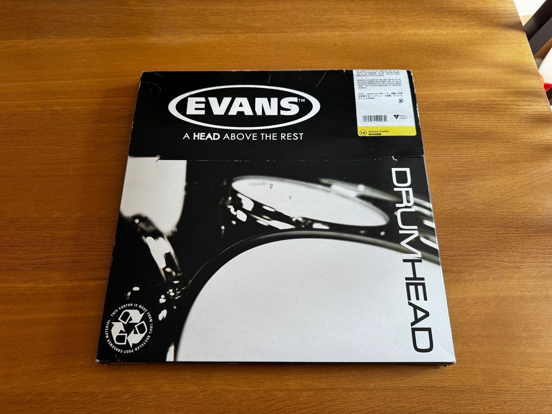 Evans Instruments de musique: Evans 14" Hydraulic Snare head black – D'occasion à Zürich par colorblindrummer 1