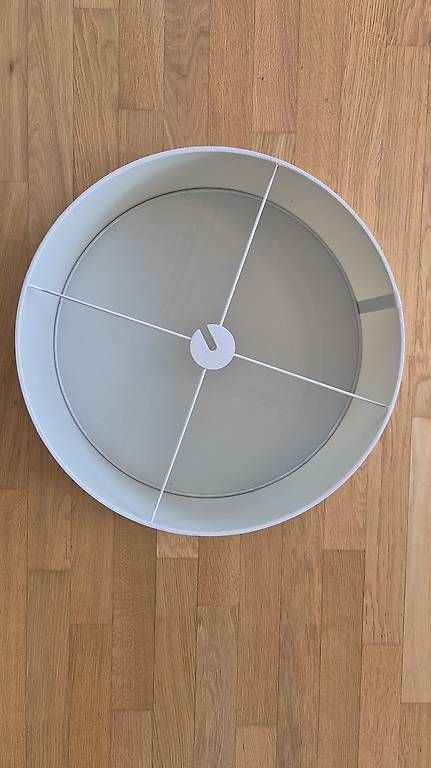 Lampadari & plafoniere: Weisse runde Deckenlampe, 50cm – Usato da Sevelen venduto da SSinaWWieland 1