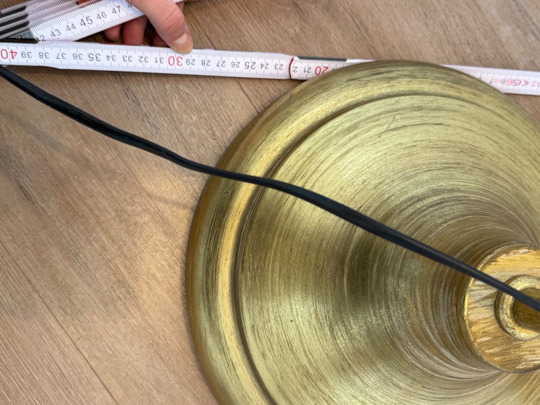 Lampen: Exotische Stehlampe in Gold - Bring Sommer ins Haus!🌴 – Neu (gemäss Beschreibung) aus Füllinsdorf von Marlon.Henseler 5