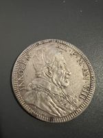 Original Silbermedaille Papst Innozenz XII. (1698)
