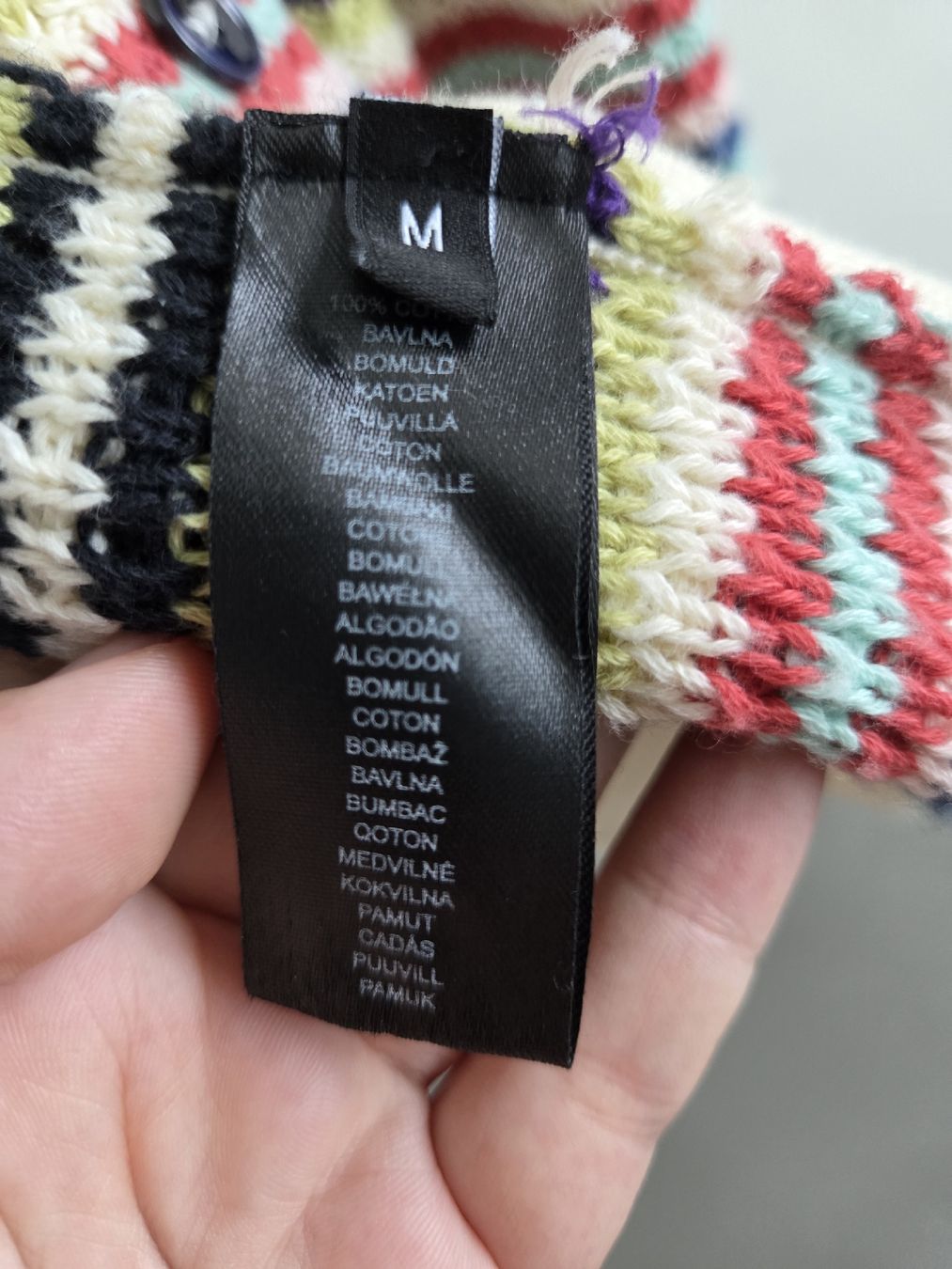 Paul Smith Giacche: Damen Strickjacke Paul Smith bunt gestreift Grösse M – Usato da Zürich venduto da yubr 2