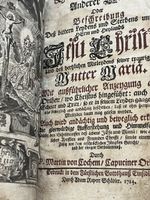 Alte Bibel Einsiedeln 1714 Kupferstiche