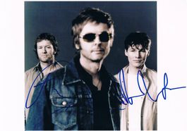 A-Ha Popband Autogramm signiert Foto 20x30cm