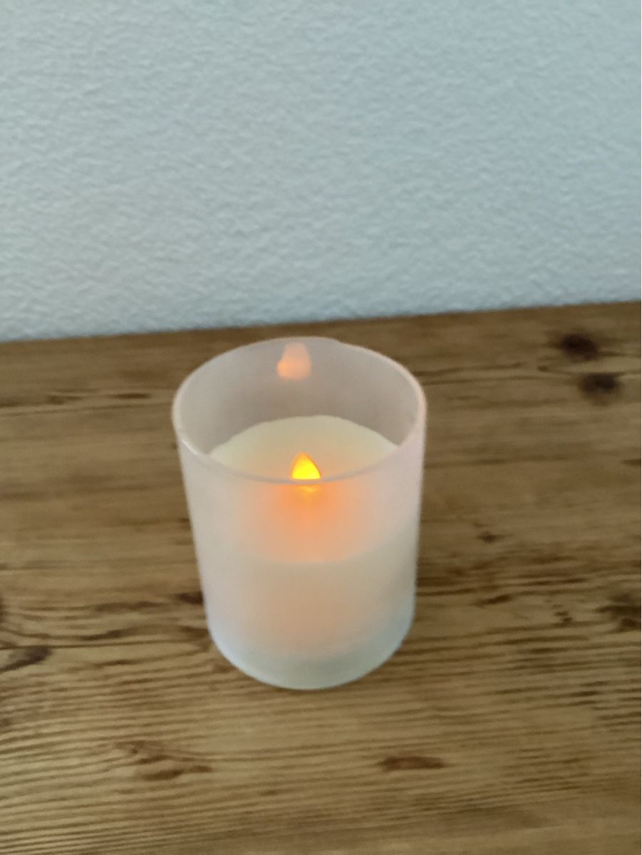 Candele: Led echtwachs Kerzen in  Glas – Usato da Wassen UR venduto da SABDOM