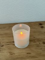 Led echtwachs Kerzen in  Glas