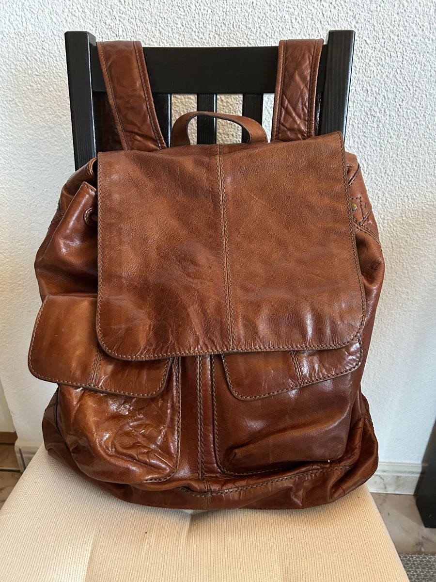 Zaini: FOSSIL Lederrucksack – Usato da Mollis venduto da blue23
