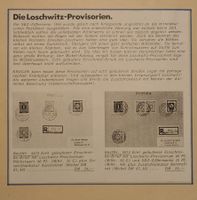 SBZ Die Loschwitz -Provisionen 2 TOP Belege Zifferserie