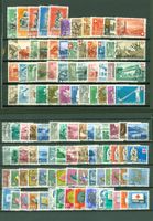Pro Patria gest. bis 1963 mit 5C- auf 2 Steckkarten (C112)