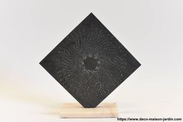 Sculpture Ardoise et Argent - Décoration Maison - Tableau