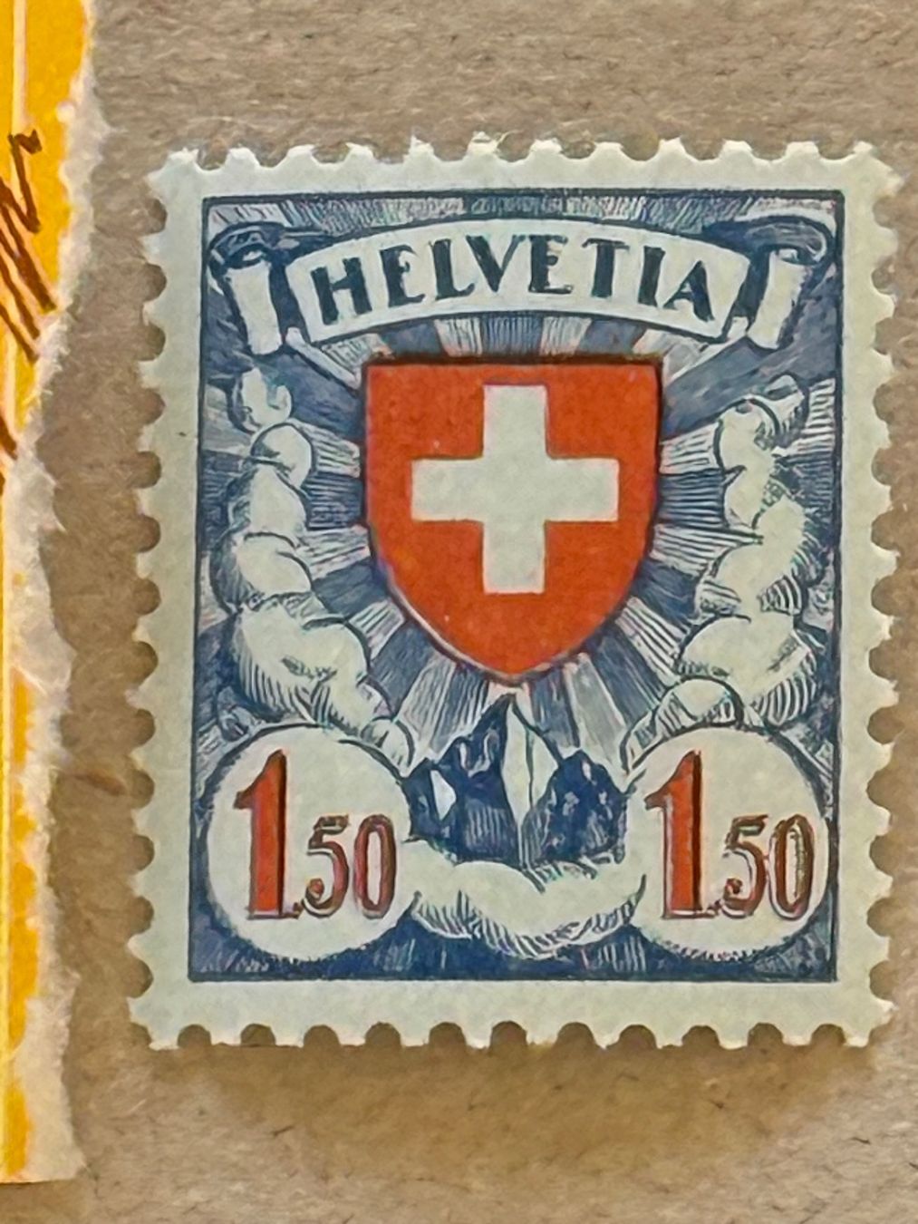 Alle Briefmarken: 165z, **, leichte Druckverschiebung – Gebraucht aus Aarau von hilde47