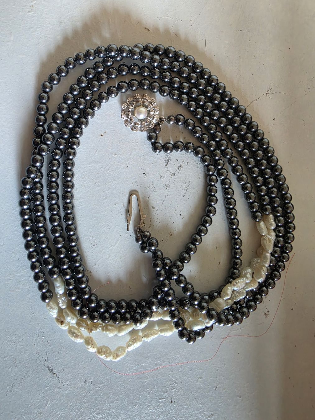 Ketten: Collier de perles cultivées + d'eau douce  – Neu (gemäss Beschreibung) aus Neuchâtel von e57_h6y5 1