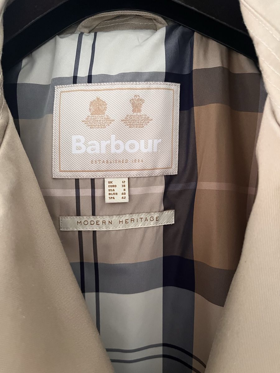 Barbour Cappotti: Trench-coat BARBOUR - taille 40 - neuf  – Nuovo (secondo la descrizione) da Lausanne venduto da Cupcake.vanille 4