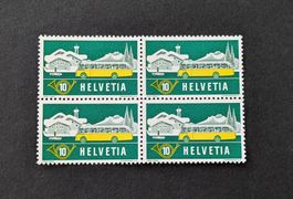 Briefmarken Schweiz  Sondermarke "Alpenpost" 1953
