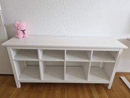 Weisses Sideboard/TV-Möbel mit viel Stauraum, Top!