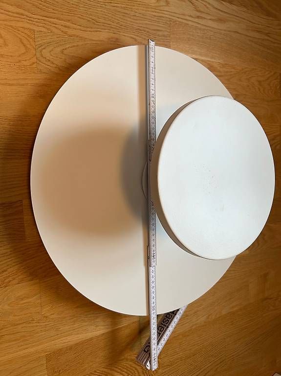 Lampadari & plafoniere: Deckenleuchte weiss rund LED – Usato da Elgg venduto da salamirecords