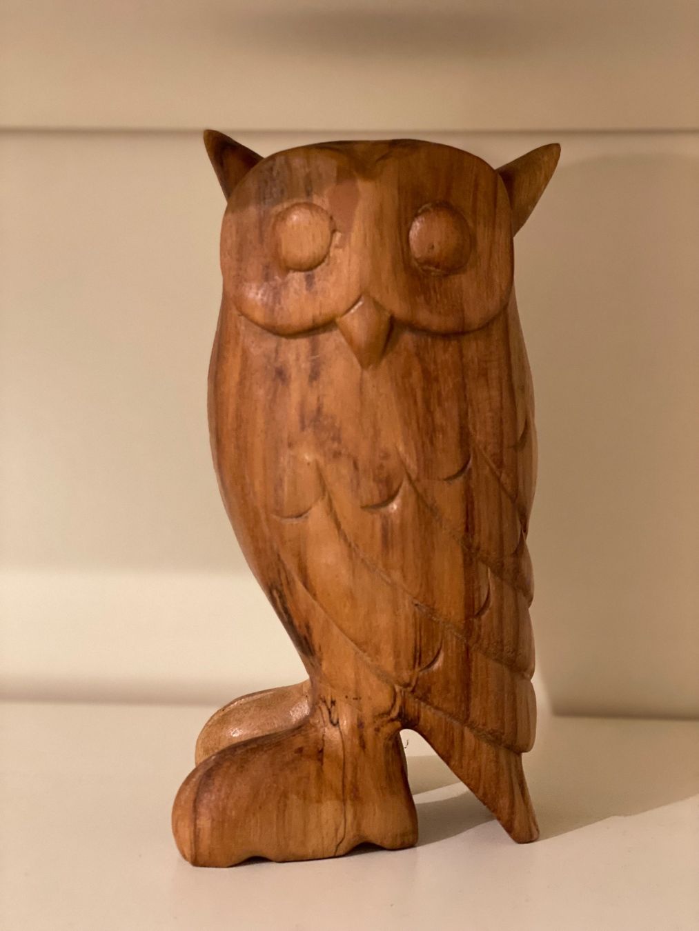 Statuette: Vintage Holzeule – Usato da Rorbas venduto da tun_m7fz