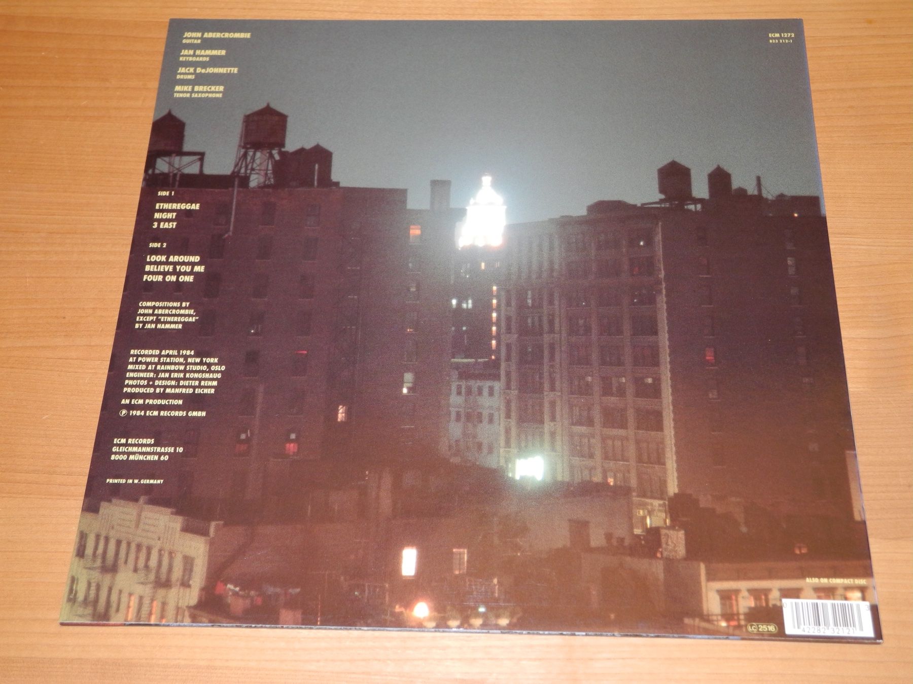 Schallplatten: JOHN ABERCROMBIE: NIGHT - ECM 1272 – Neu (gemäss Beschreibung) aus Fahrwangen von Swirl2 1