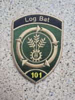 *** Badge Log Bat 101 mit klett ***