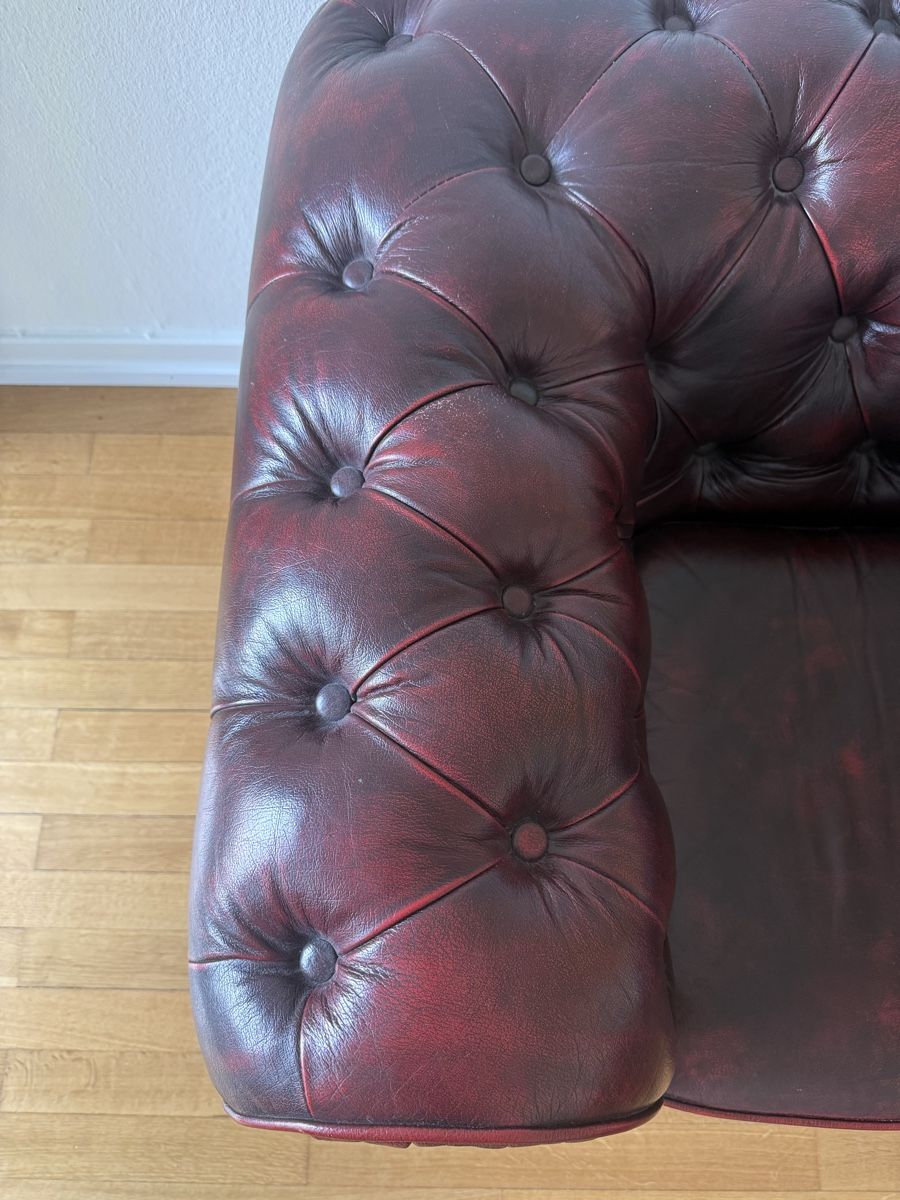 Poltrone: Chesterfield Sessel rot – Usato da Zürich venduto da flo_2fnx 4