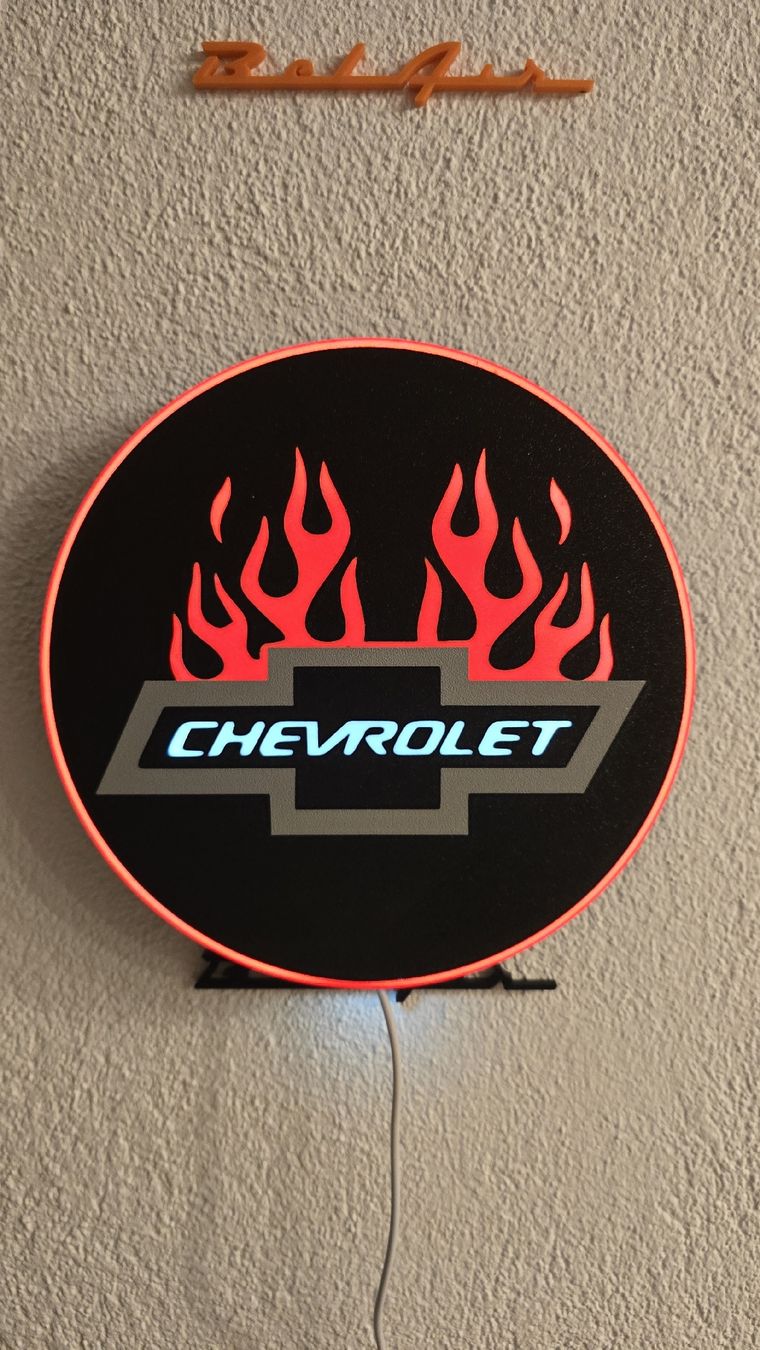 Tutte le decorazioni: Chevrolet Leuchtkasten – Nuovo (secondo la descrizione) da Winznau venduto da banditgsf