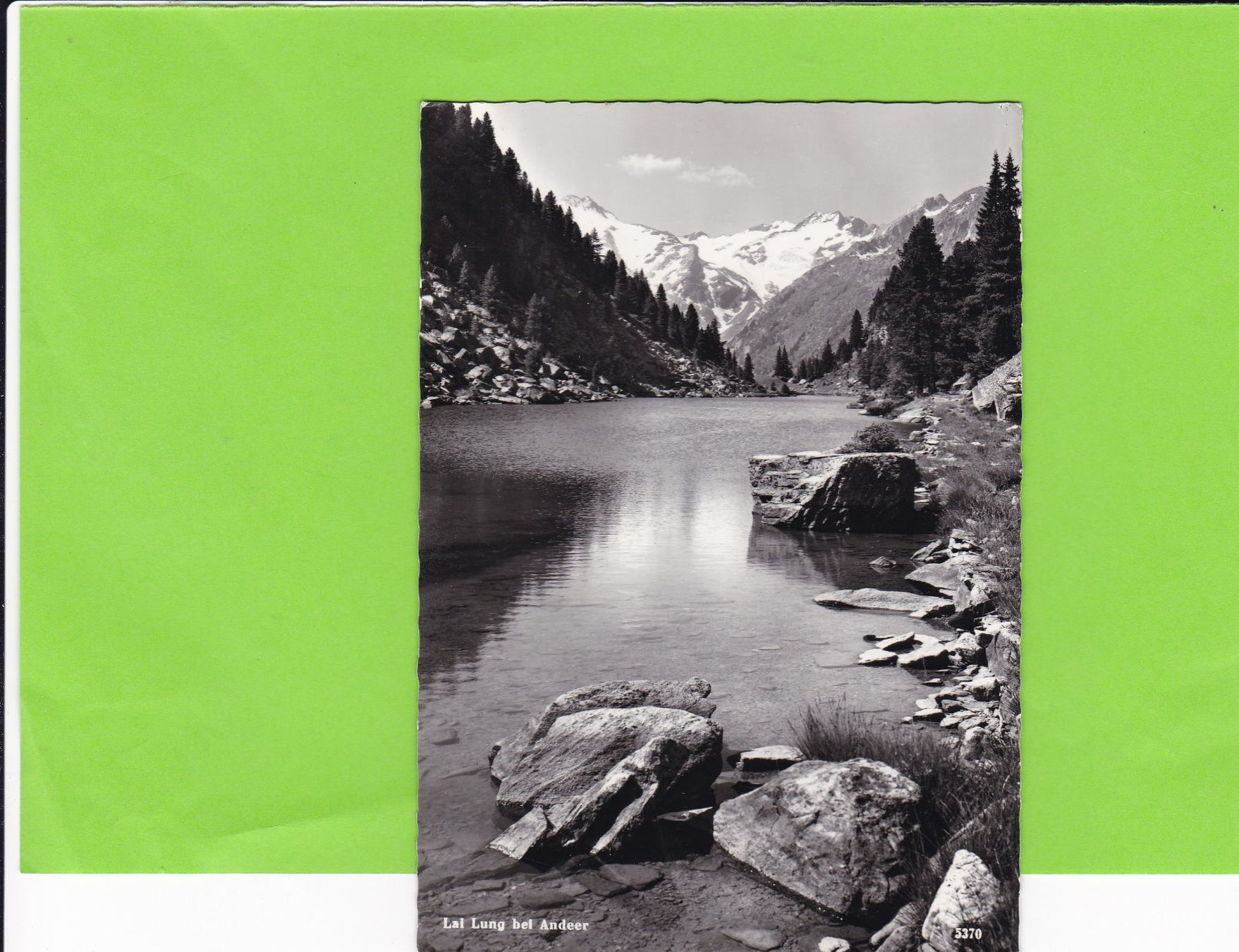 Cartoline postali: Lai Lung bei Andeer – Usato da St. Peterzell venduto da neckertal