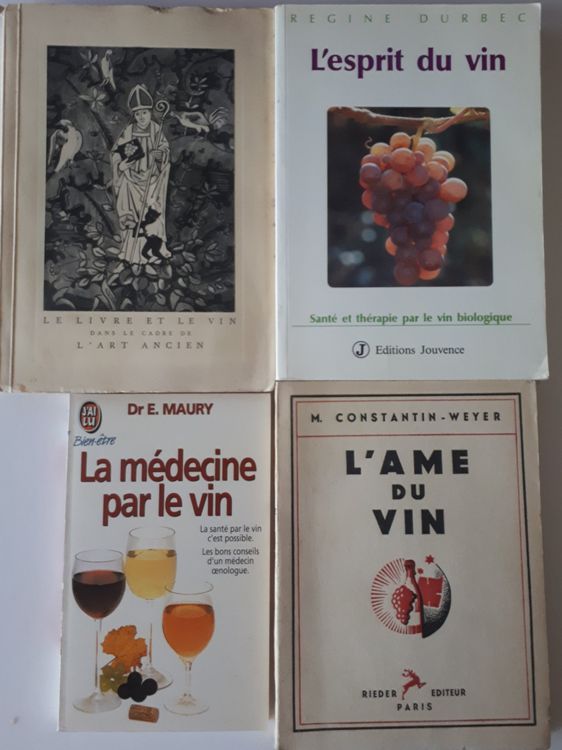 Quatre livres sur le thème du vin - en français | Kaufen auf Ricardo