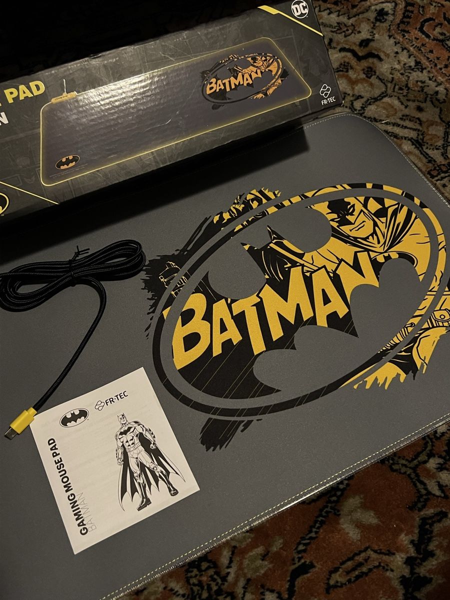 Mausmatten: Gaming Mousepad Batman  – Neu (gemäss Beschreibung) aus zürich von kalle8004