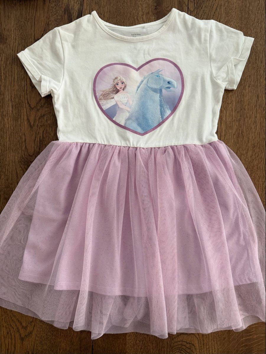 C&A Lotti & Set di vestiti: Kleider Set Mädchen Grösse 104 Elsa Einhorn – Nuovo (secondo la descrizione) da Adliswil venduto da kazamaka 3