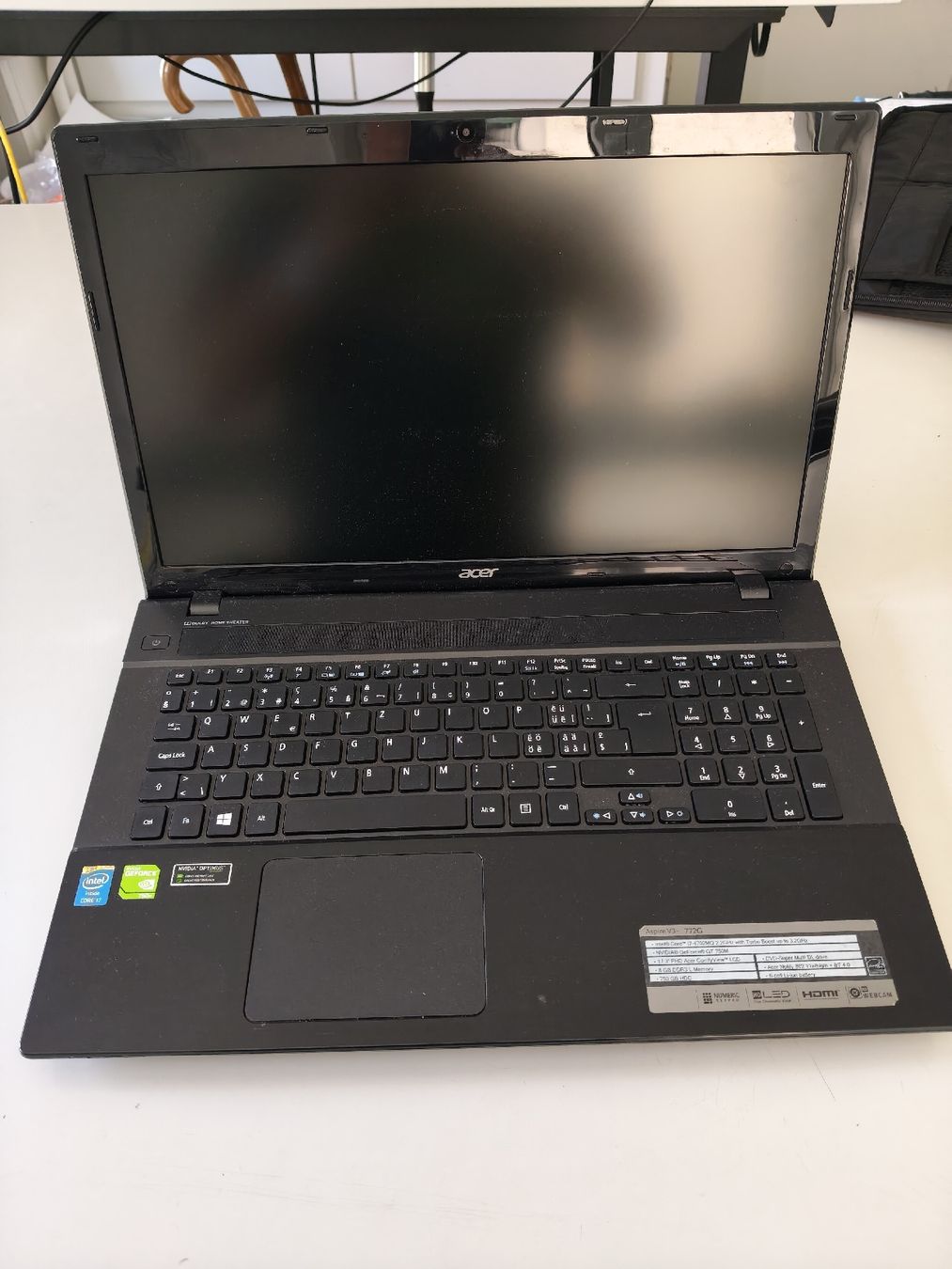 Acer Notebooks: Laptop Aspire V3 772G – Gebraucht aus St. Gallen von Daniel74