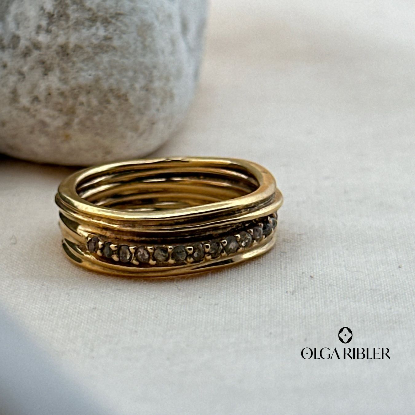 Olga Ribler Ringe: Diamanten Sterling Silber Ring - Grösse 53 – Neu (gemäss Beschreibung) aus Luzern von Schmuckoutlet 6