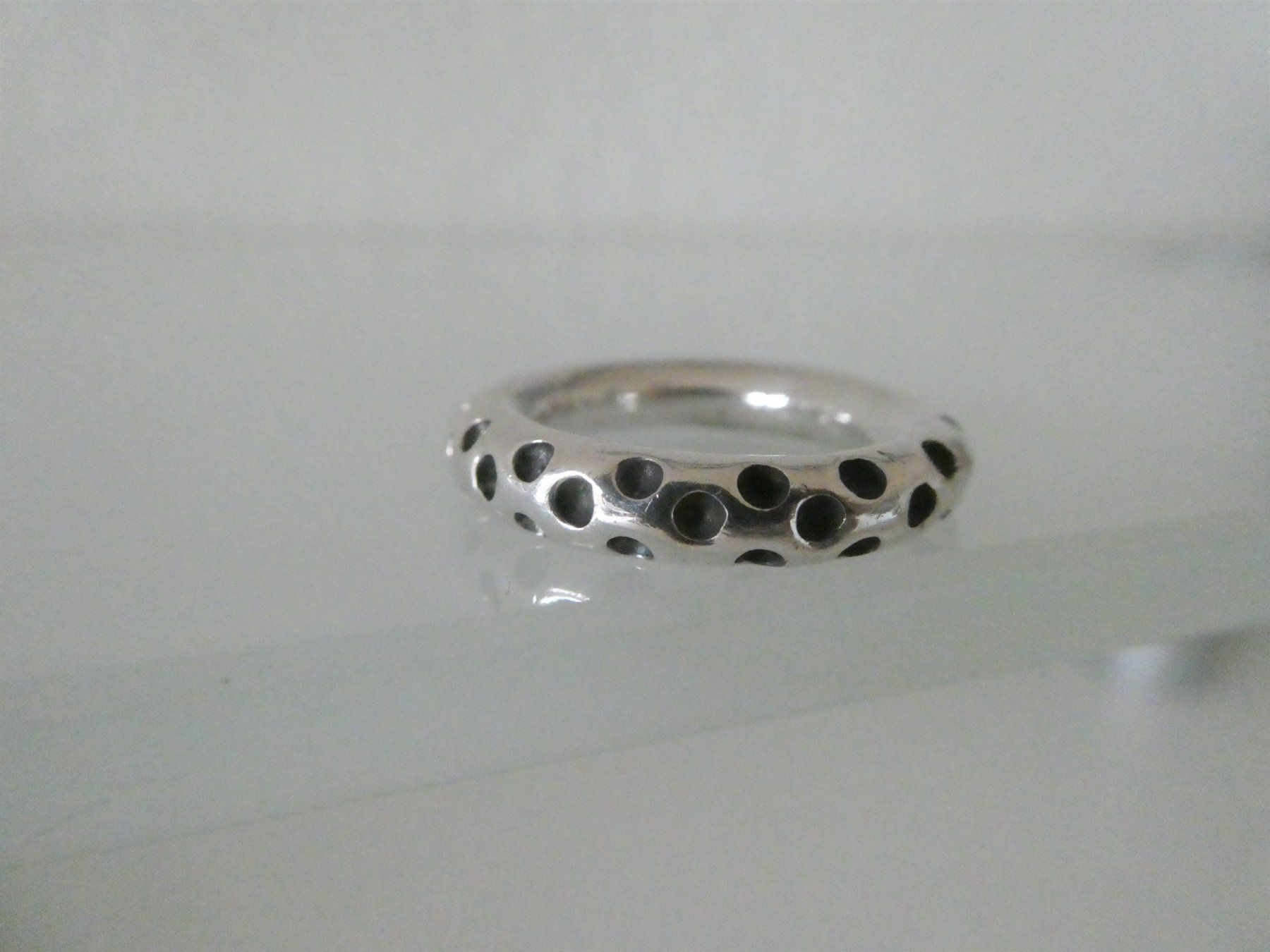 Anelli: Silberring massiv, 925, Gr. 50 (15.9mm) – Nuovo (secondo la descrizione) da Gattikon venduto da kaandooh 2