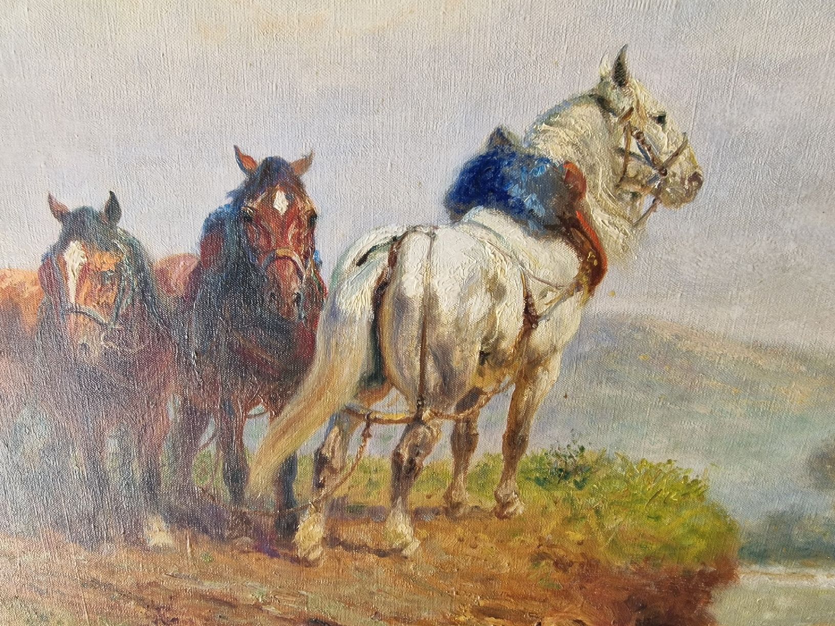 Dipinti: huile sur toile Eugène Péchaubès  – Usato da fully venduto da ernesto039 1