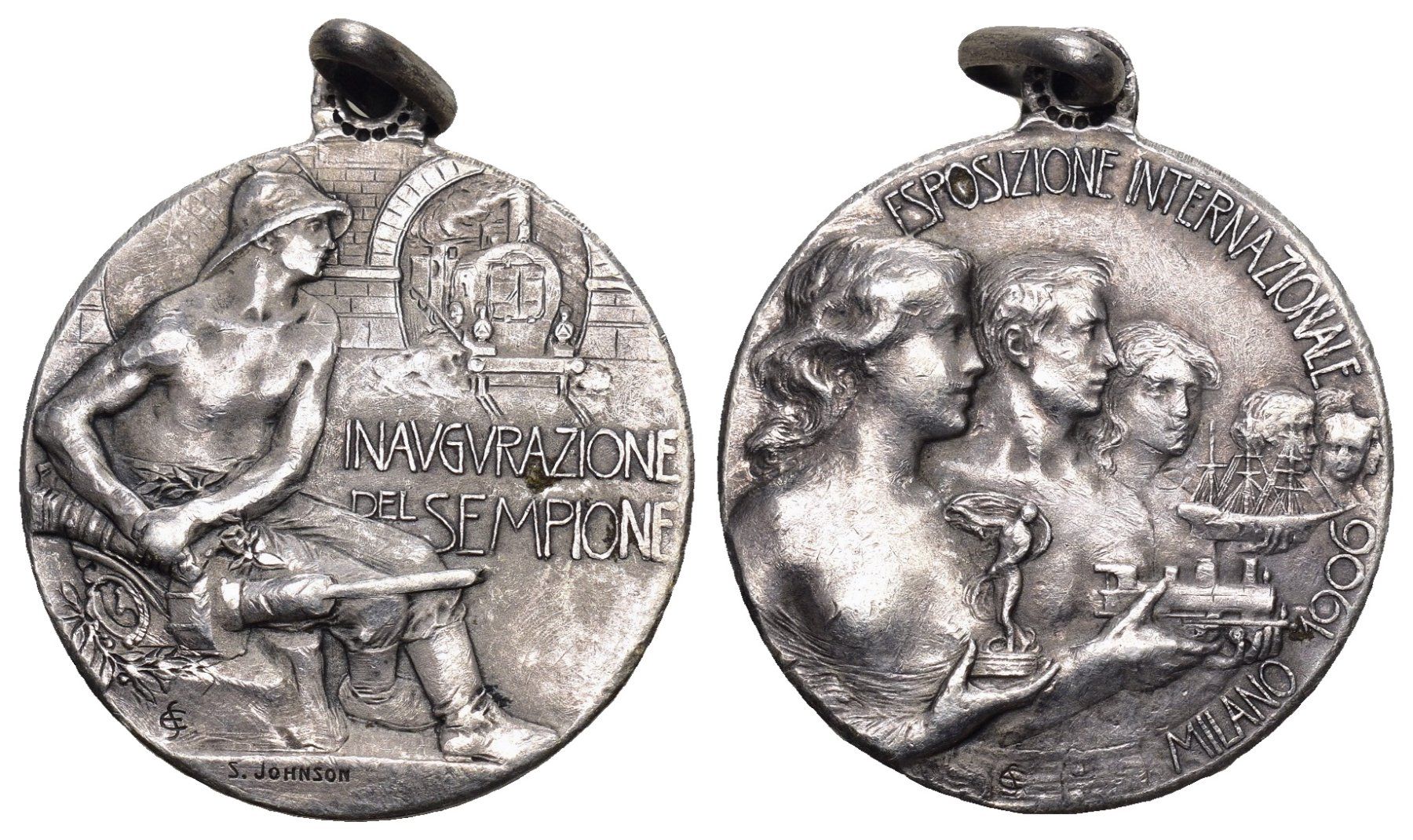 Medaglie: Simplon 1906 – Usato da Bern venduto da numismatictops