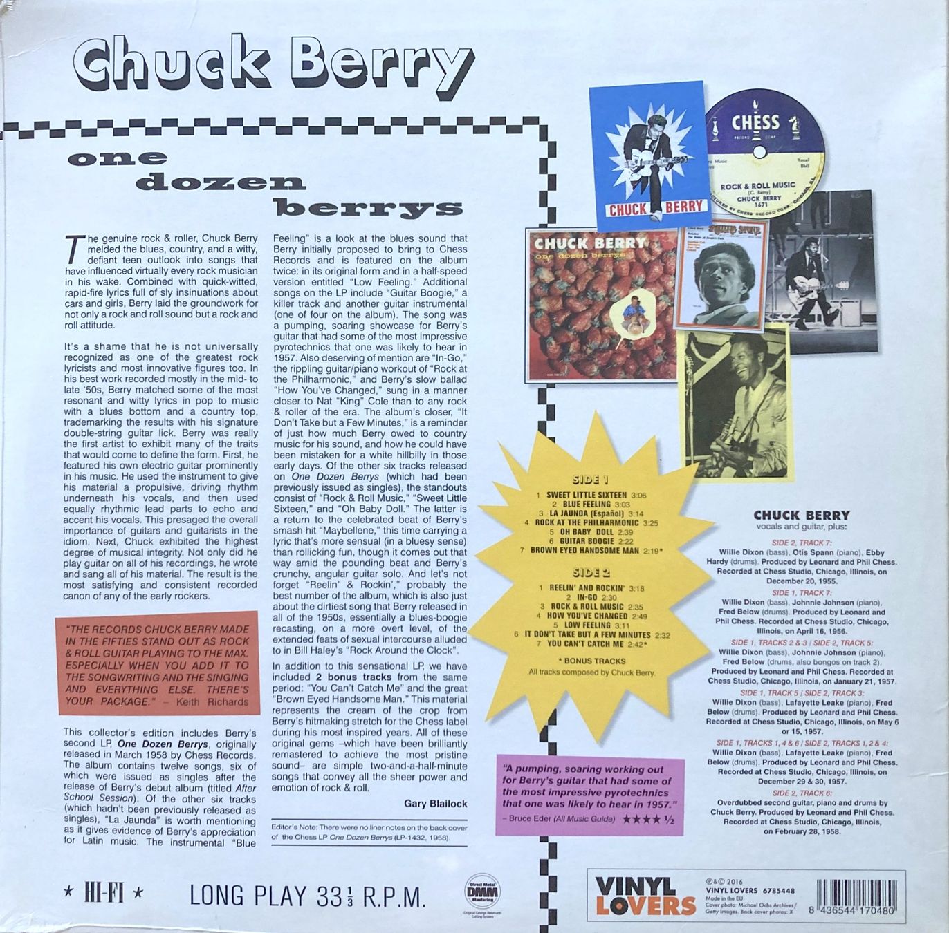 Dischi in vinile: CHUCK BERRY - ONE DOZEN BERRY – Nuovo e nell'imballaggio originale da Bottens venduto da hotter-than-hell 1