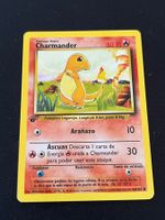 Carte Pokémon Charmander Base Set 1st Ed ESP NEW