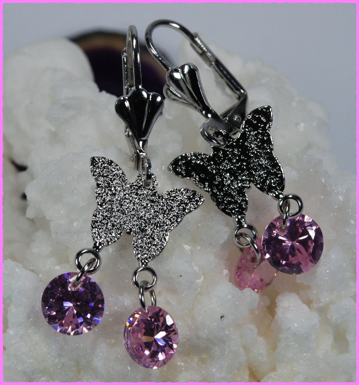 Orecchini pendenti & Orecchini a lobo: Bezaubernde Ohrhänger mit Zirkonia – Nuovo e nell'imballaggio originale da Oberglatt ZH venduto da Diamond-Girl 2