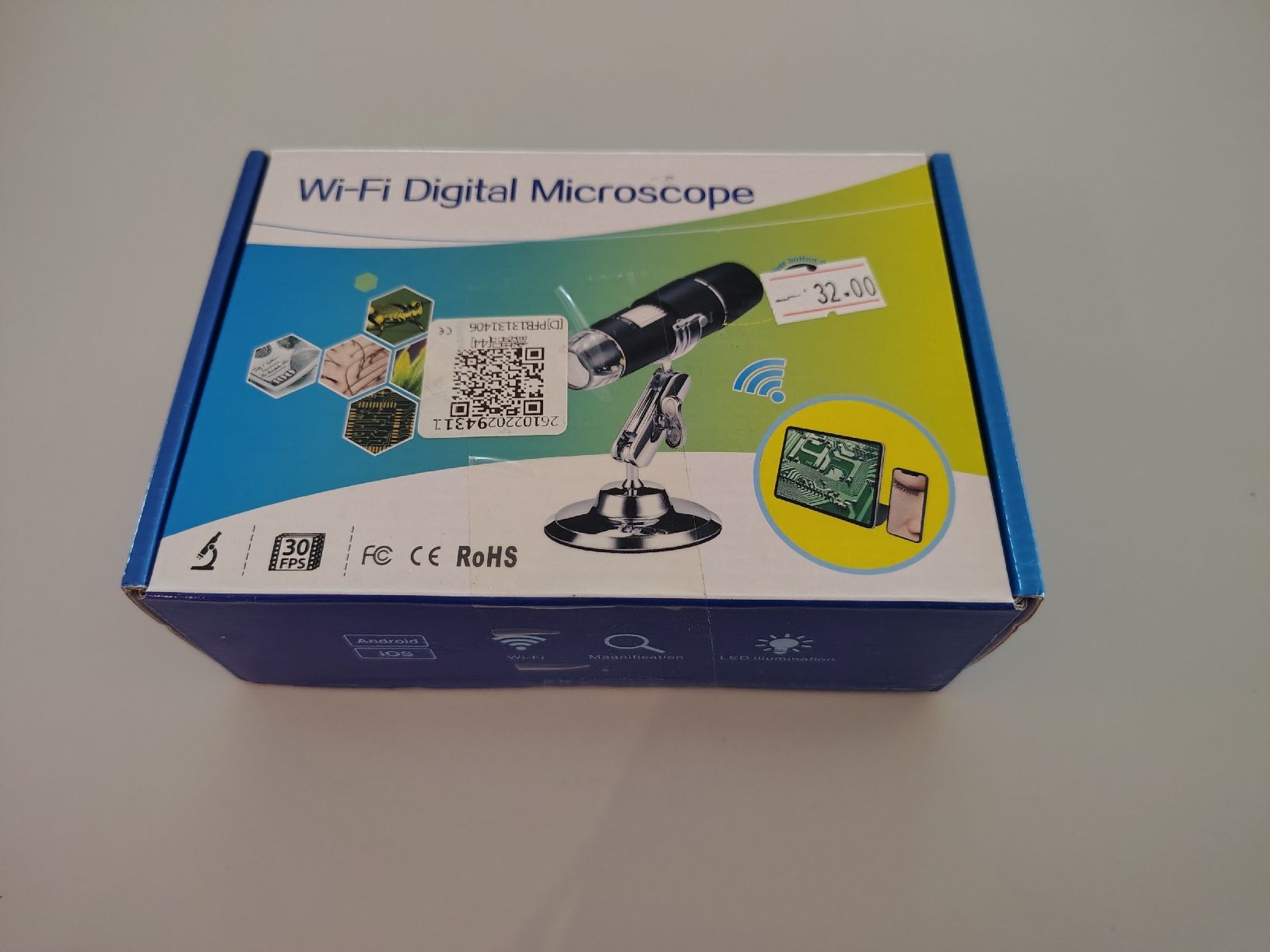 Microscopi: Digitales Mikroskop, 1000x, WiFi, Neu – Nuovo e nell'imballaggio originale da Neuendorf venduto da Buggle