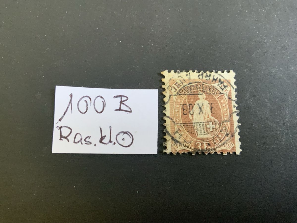 Alle Briefmarken: Stehende Helvetia – Gebraucht aus Binningen von chr_cr5n