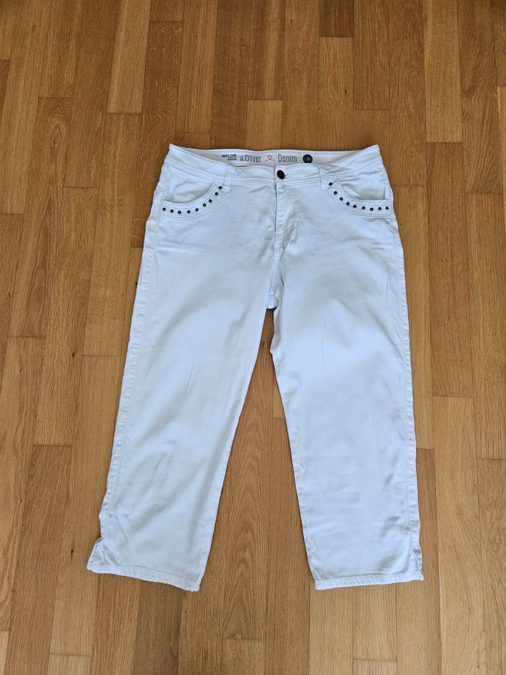 S.Oliver Pantaloni: Caprihose von s.Oliver Gr. 38 – Usato da Möriken AG venduto da pam66