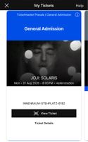 2x Joji Stehplatz Tickets
