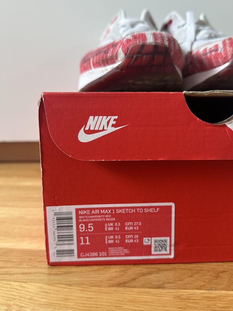 Nike Herrenschuhe: Nike Air Max 1 Sketch, taille 43 – Neu (gemäss Beschreibung) aus Clarens von Riviera_Friperie 9