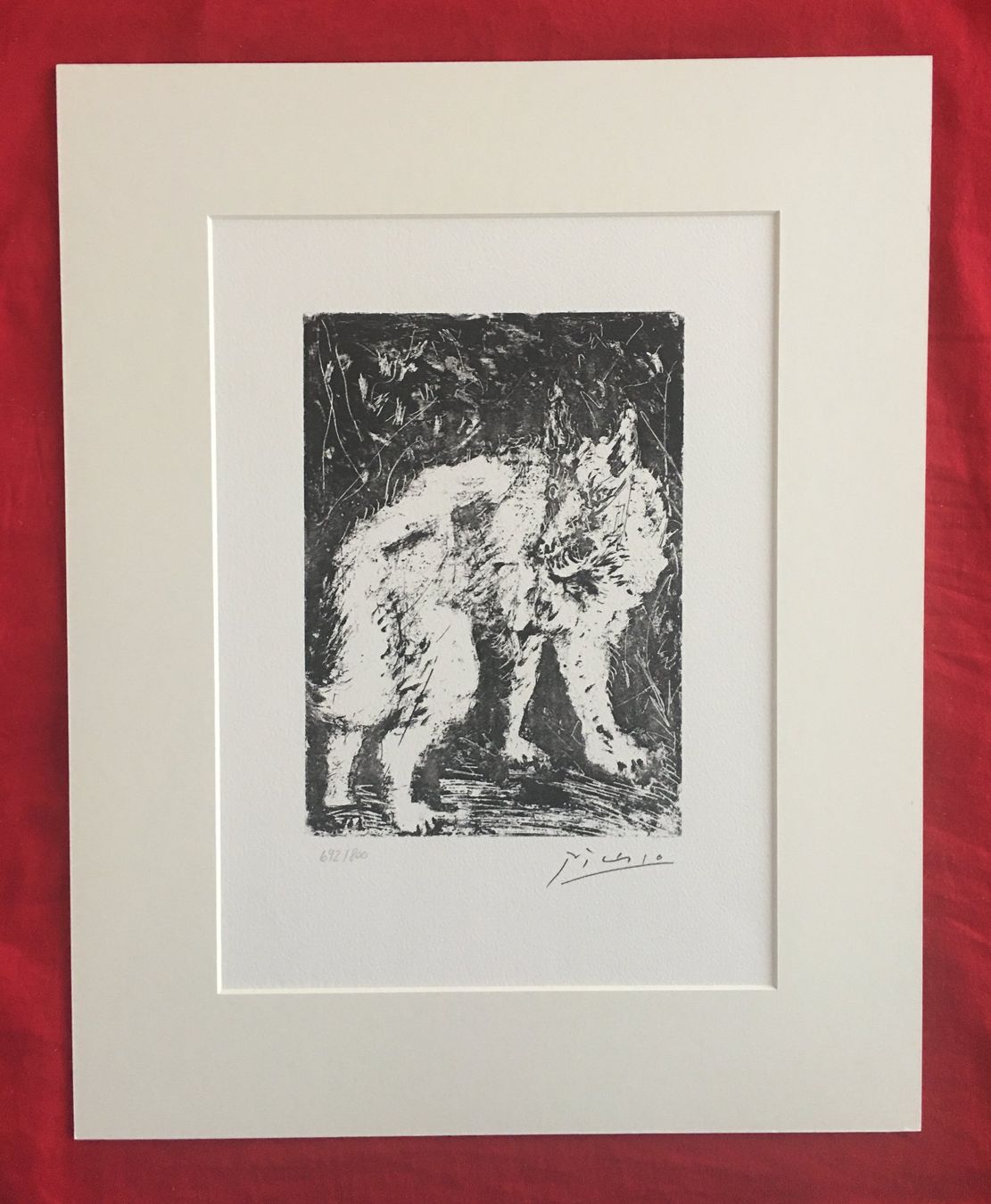 Grafiken & Lithographien: Pablo Picasso     Buffon     "Le Loup" – Gebraucht aus Nennigkofen von Sommersonnen